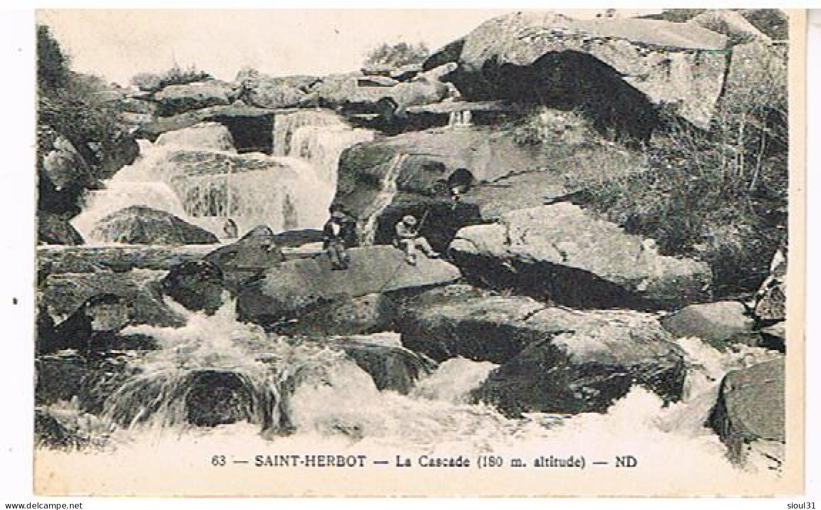 29   SAINT  HERBOT LA CASCADE - Saint-Herbot