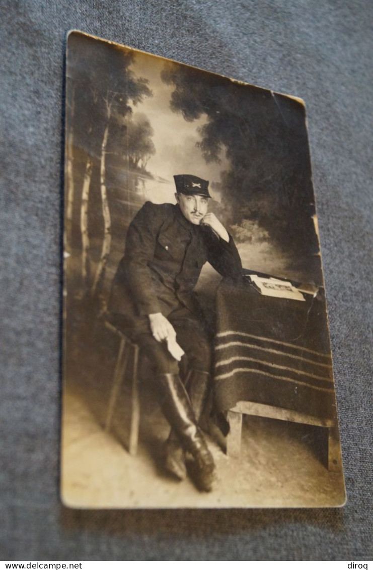 Ancienne Photo Militaire,guerre 14-18,le 3 Mars 1916,camps De Prisonniers,format Carte Postale - 1914-18