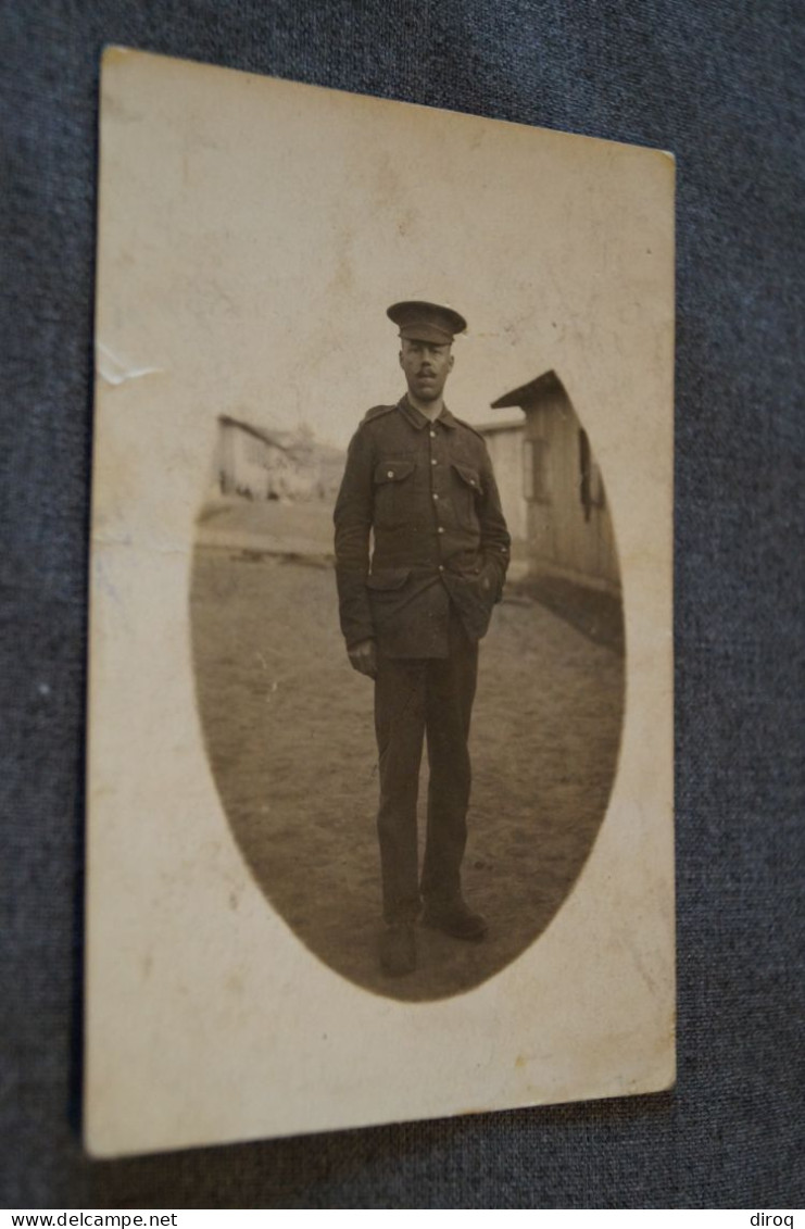 Ancienne Photo Militaire,guerre 14-18, Prisonniers,format Carte Postale - 1914-18