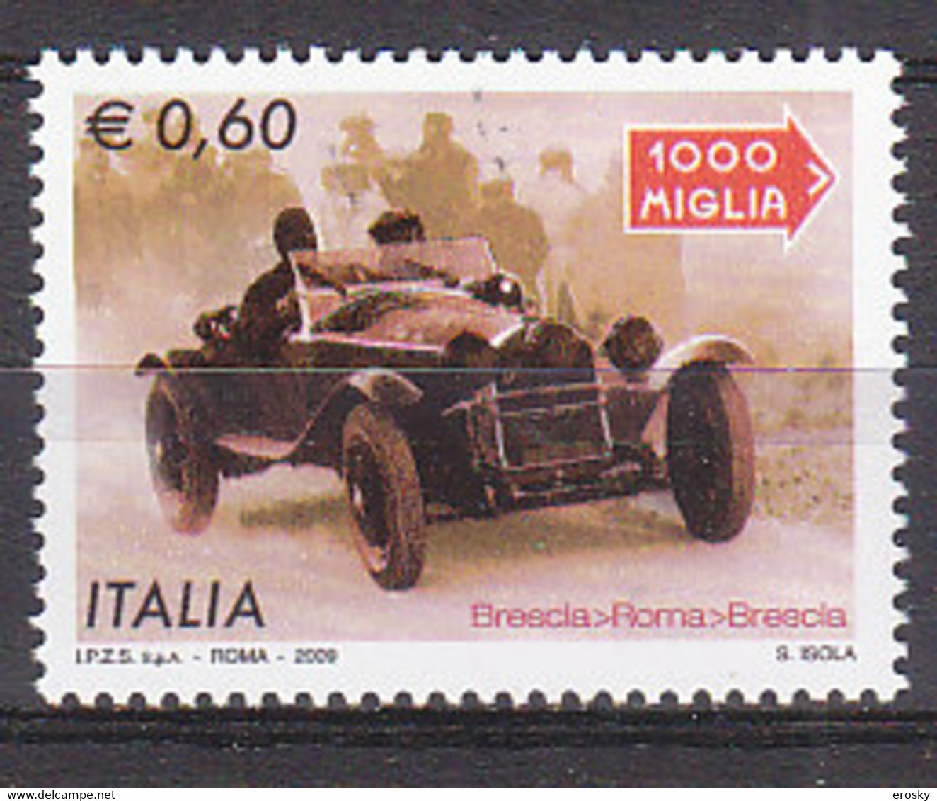 Y1965 - ITALIA ITALIE Unificato N°3142 ** AUTOMOBILES - 2001-10: Mint/hinged