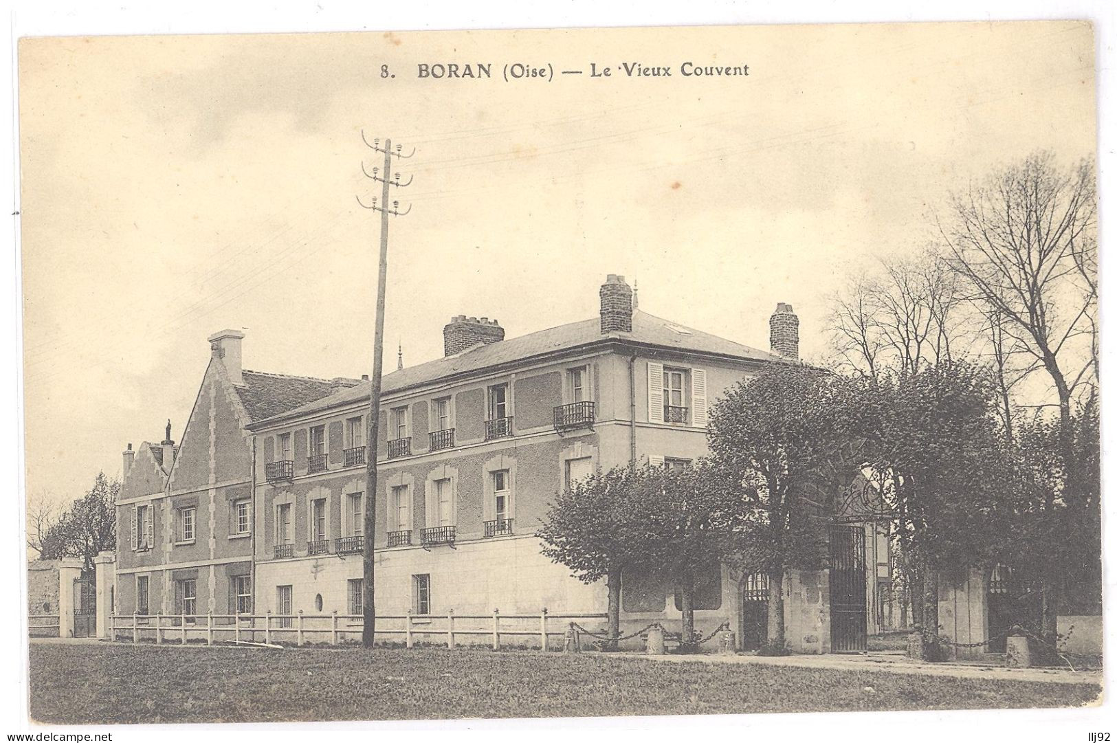 CPA 60 - BORAN SUR OISE (Oise) - 8. Le Vieux Couvent - Boran-sur-Oise