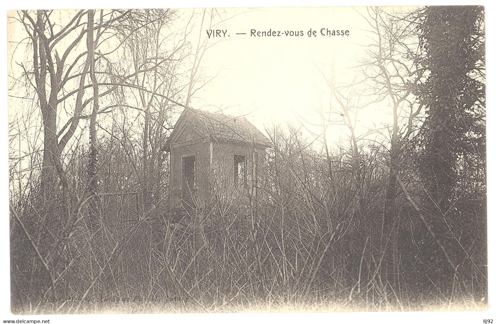 CPA 91 - VIRY Chatillon (Essonne) - Rendez-vous De Chasse - Peu Courante - Viry-Châtillon