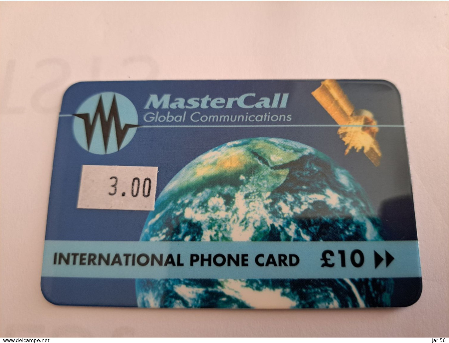 GREAT BRITAIN  MASTER CALL /GLOBAL COMMUNICATIONS / 10 POUND / EARTH SPHERE /SATTELITE    **16513** - [10] Colecciones