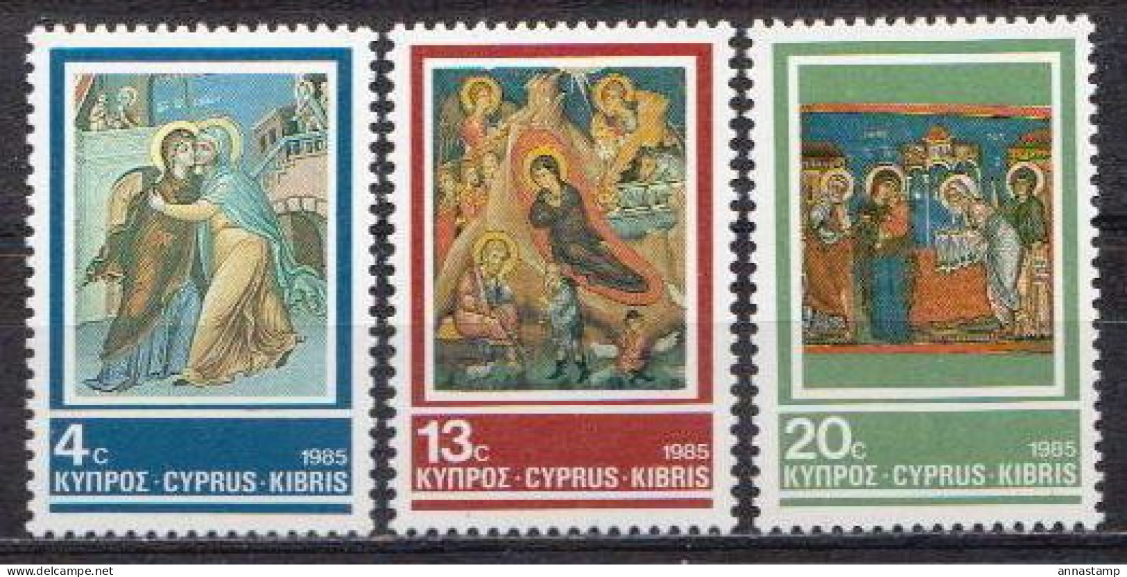 Cyprus MNH Set - Weihnachten