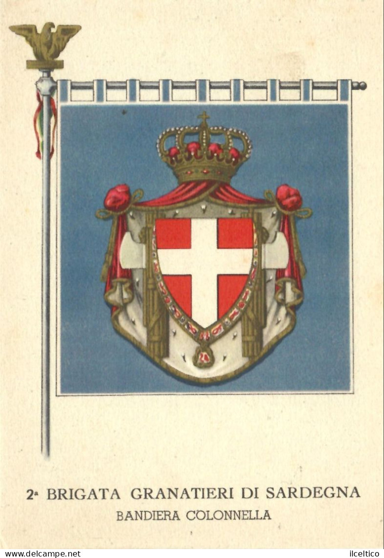 2°  Brigata  Granatieri Di Sardegna - Bandiera  Colonnella - - Esercito