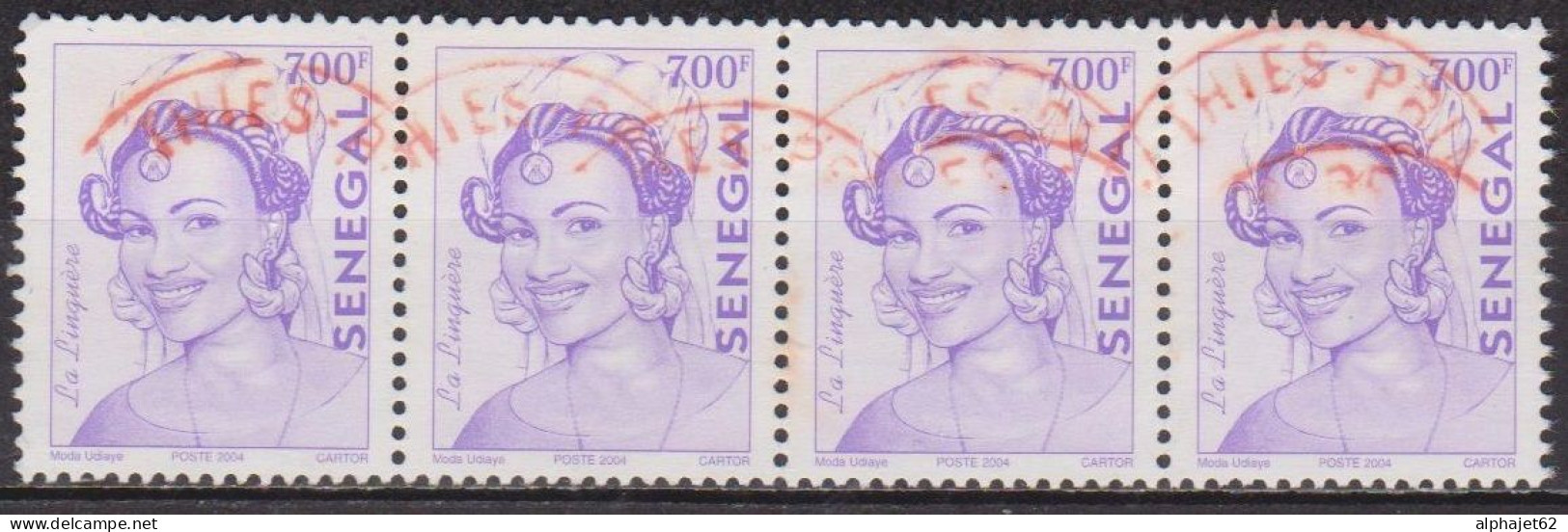 Coiffures - SENEGAL - La Linguère - N° 1715 - 2004 - Sénégal (1960-...)