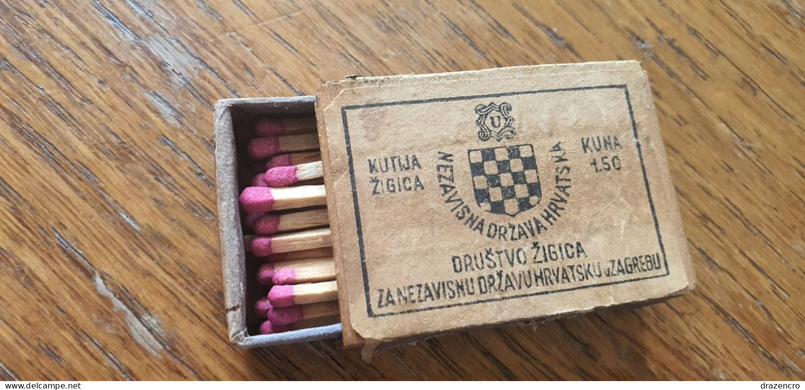 WW2 Croatia Matches - Collectional Item - 1939-45