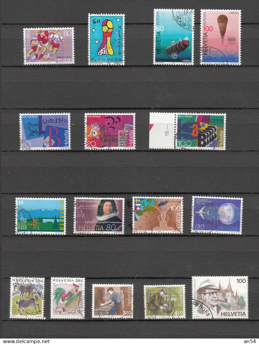 1994    LOT    OBLITERES       CATALOGUE SBK - Used Stamps