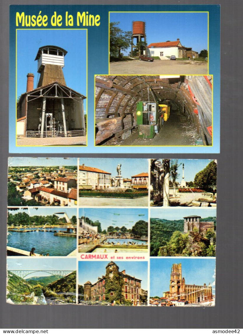 CARMAUX   LOT DE 2 CARTES A12 - Carmaux