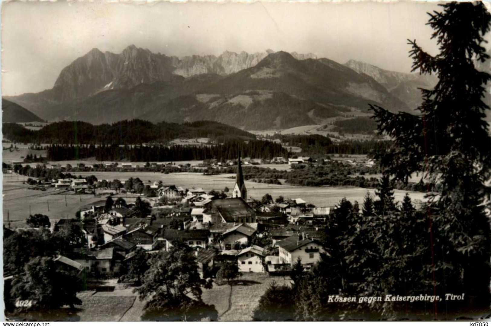 Kössen Gegen Kaisergebirge - Kitzbühel