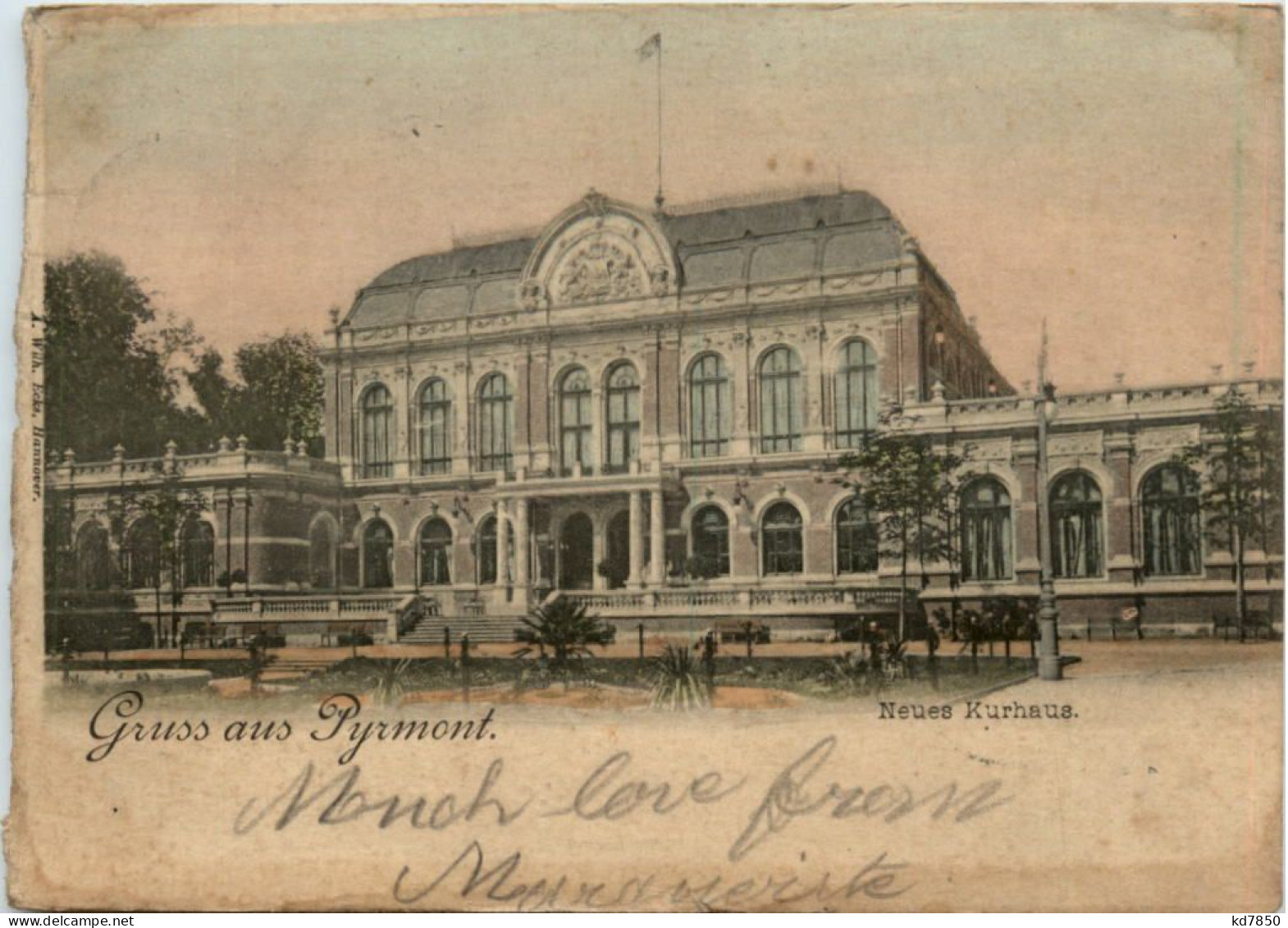 Gruss Aus Pyrmont, Neues Kurhaus - Bad Pyrmont