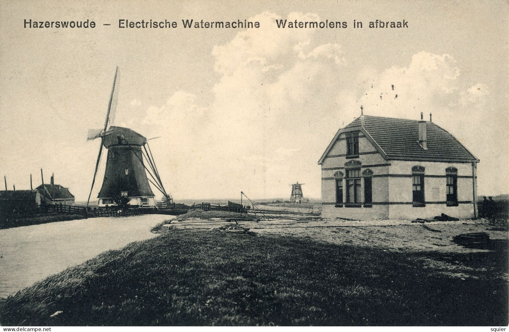 Windmills, Hazerswoude, Electrische Watermachine, Afbraak - Molinos De Agua