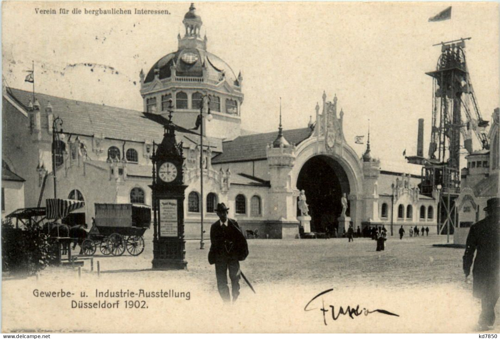 Düsseldorf 1902, Gewerbe- U. Industrieausstellung - Krefeld