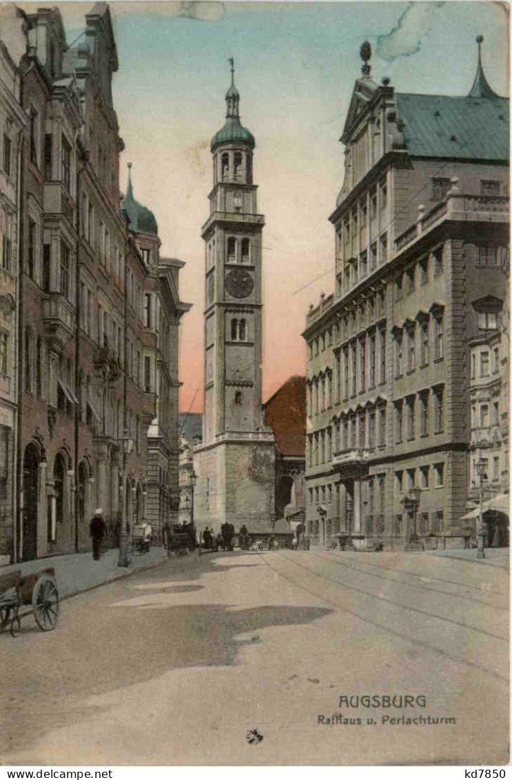 Augsburg, Rathaus Und Perlachturm - Augsburg