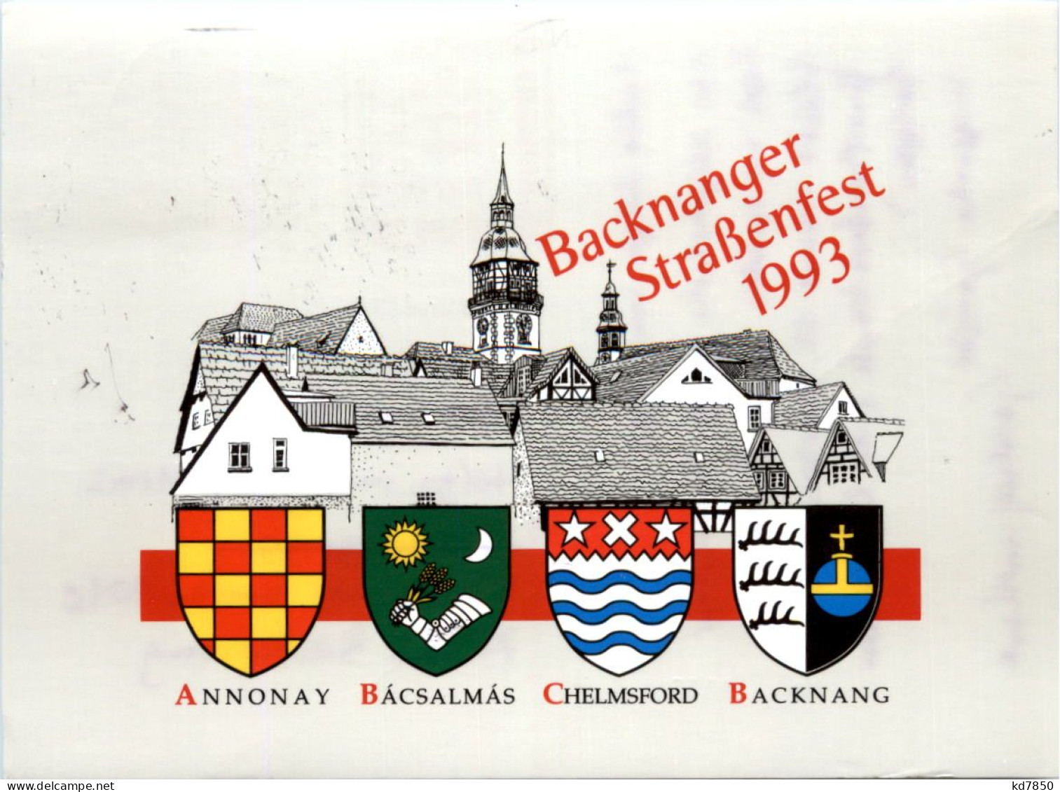 Backnang, Strassenfest 1993 - Waiblingen