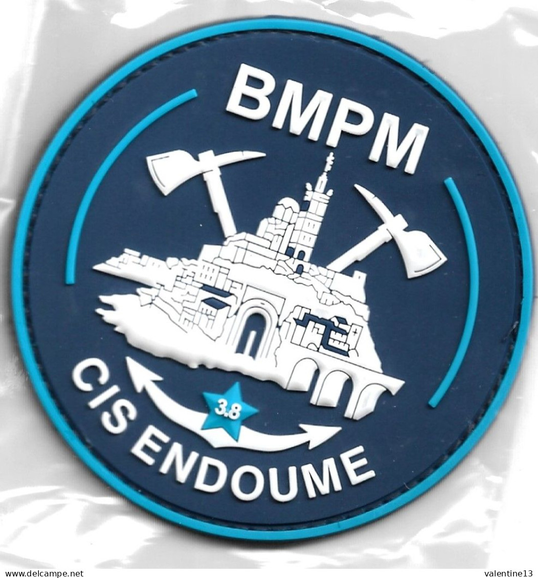 Ecusson BATAILLON DE MARINS POMPIERS DE MARSEILLE CIS ENDOUME - Firemen