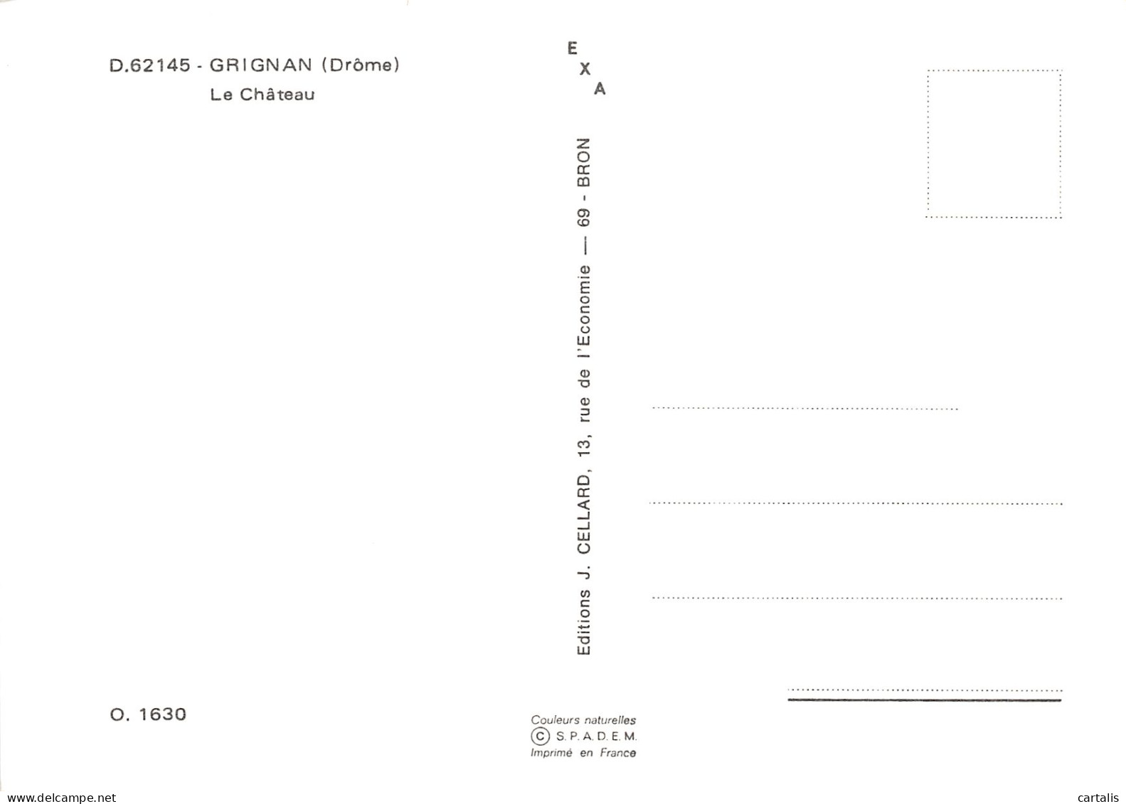 26-GRIGNAN-N°C-4357-B/0315 - Grignan