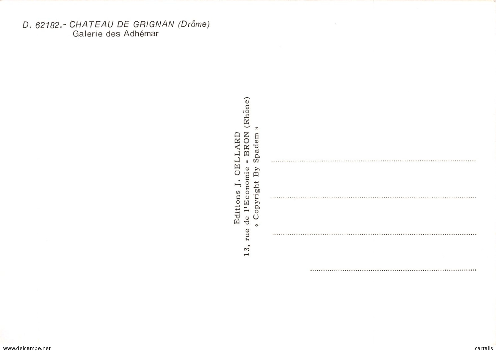 26-GRIGNAN-N°C-4357-B/0313 - Grignan