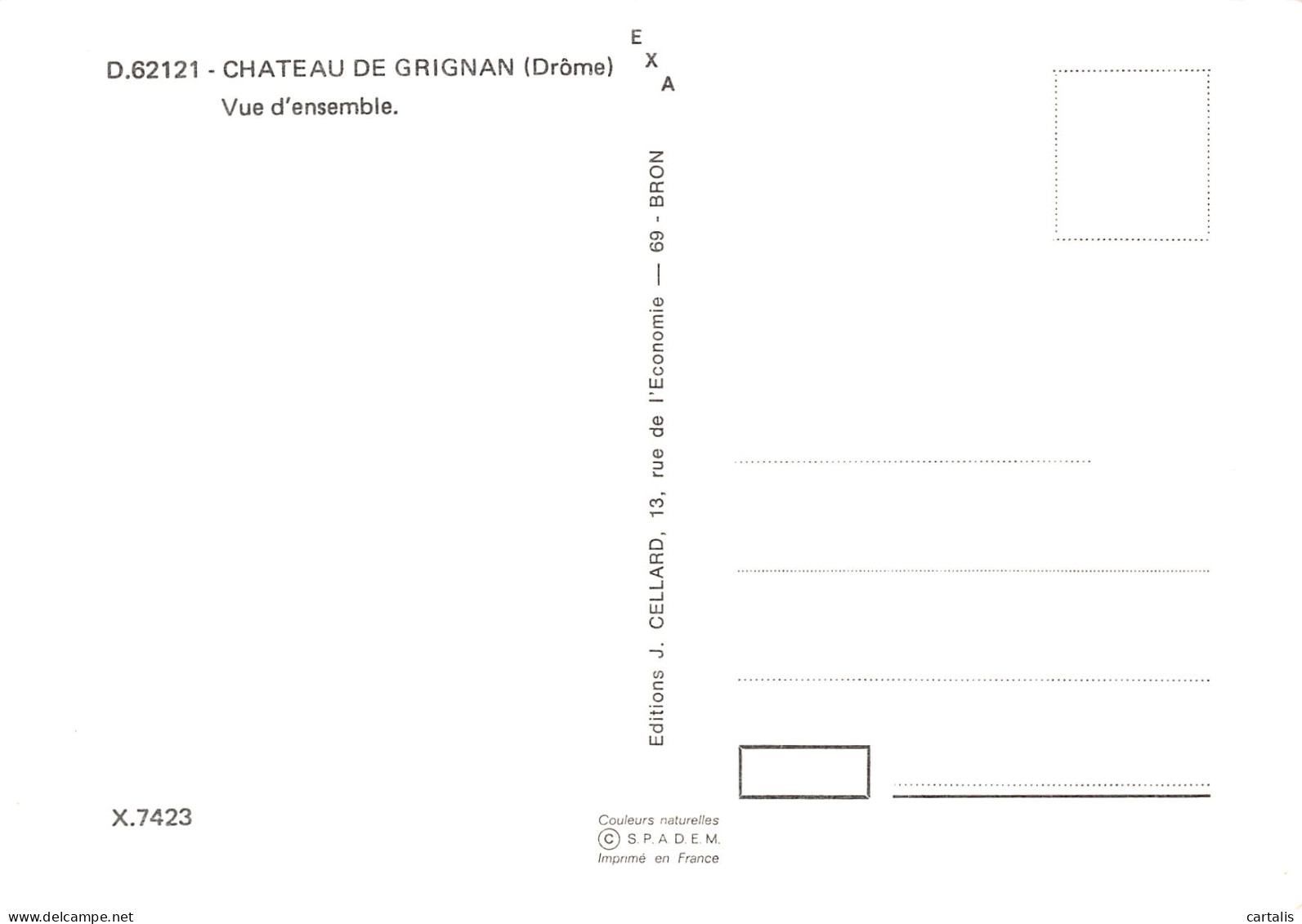 26-GRIGNAN-N°C-4357-B/0311 - Grignan