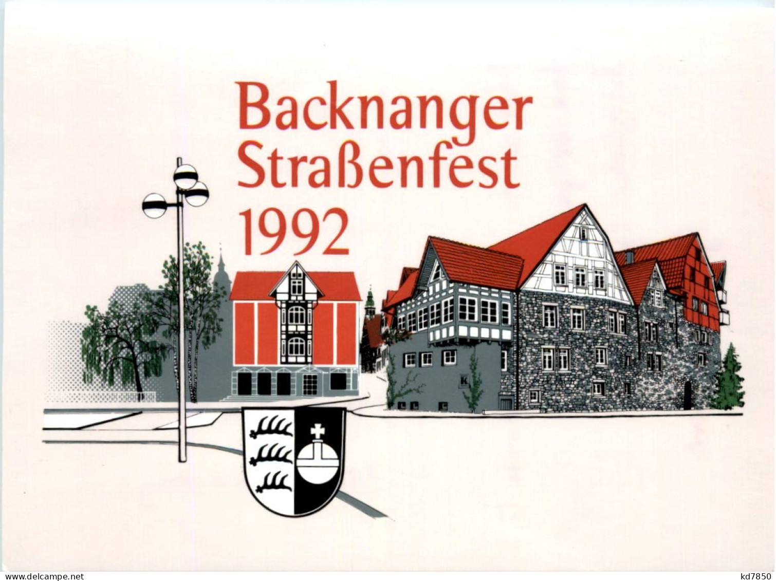 Backnang, Strassenfest 1992 - Waiblingen