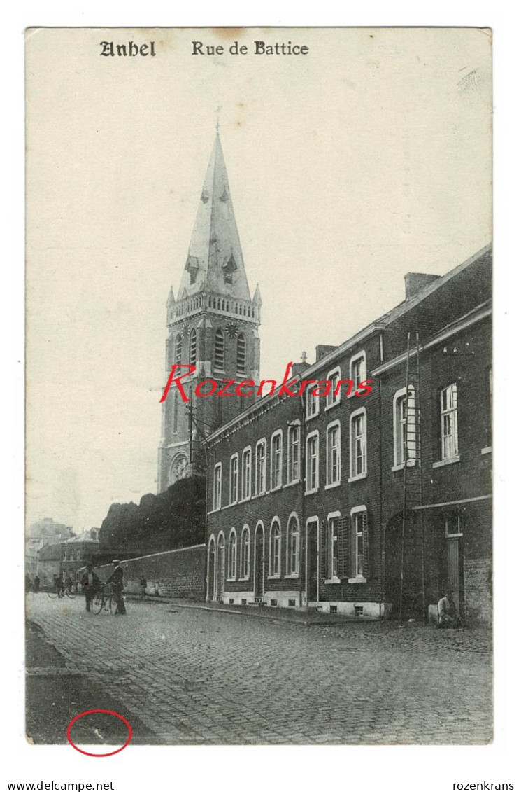 Aubel Liege Rue De Battice CPA Animée - Aubel