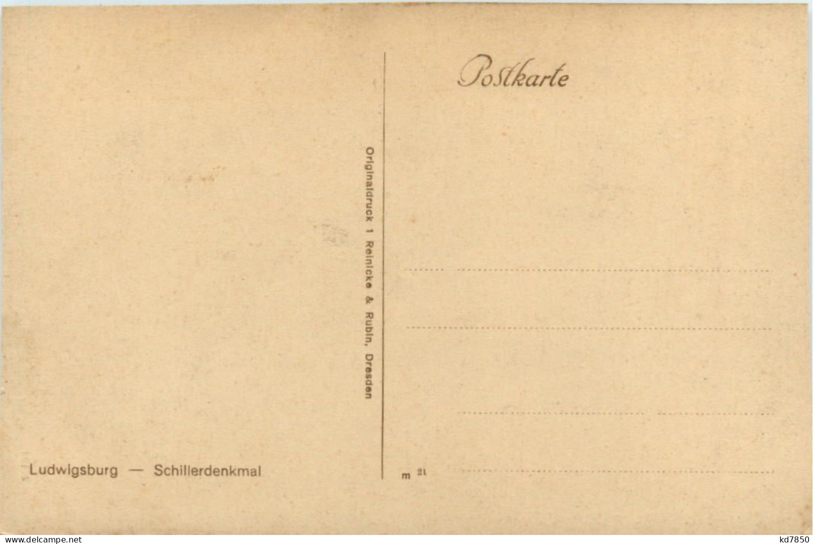 Ludwigsburg, Schiller-Denkmal - Ludwigsburg