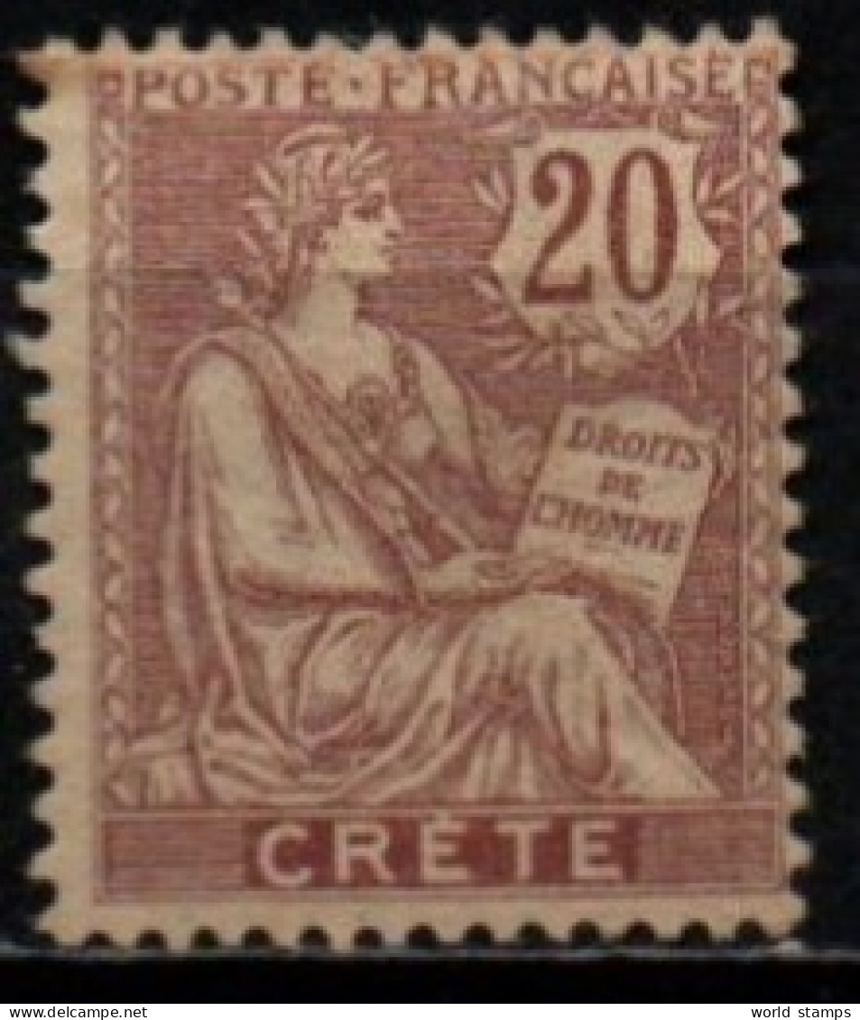 CRETE 1902-3 * - Neufs