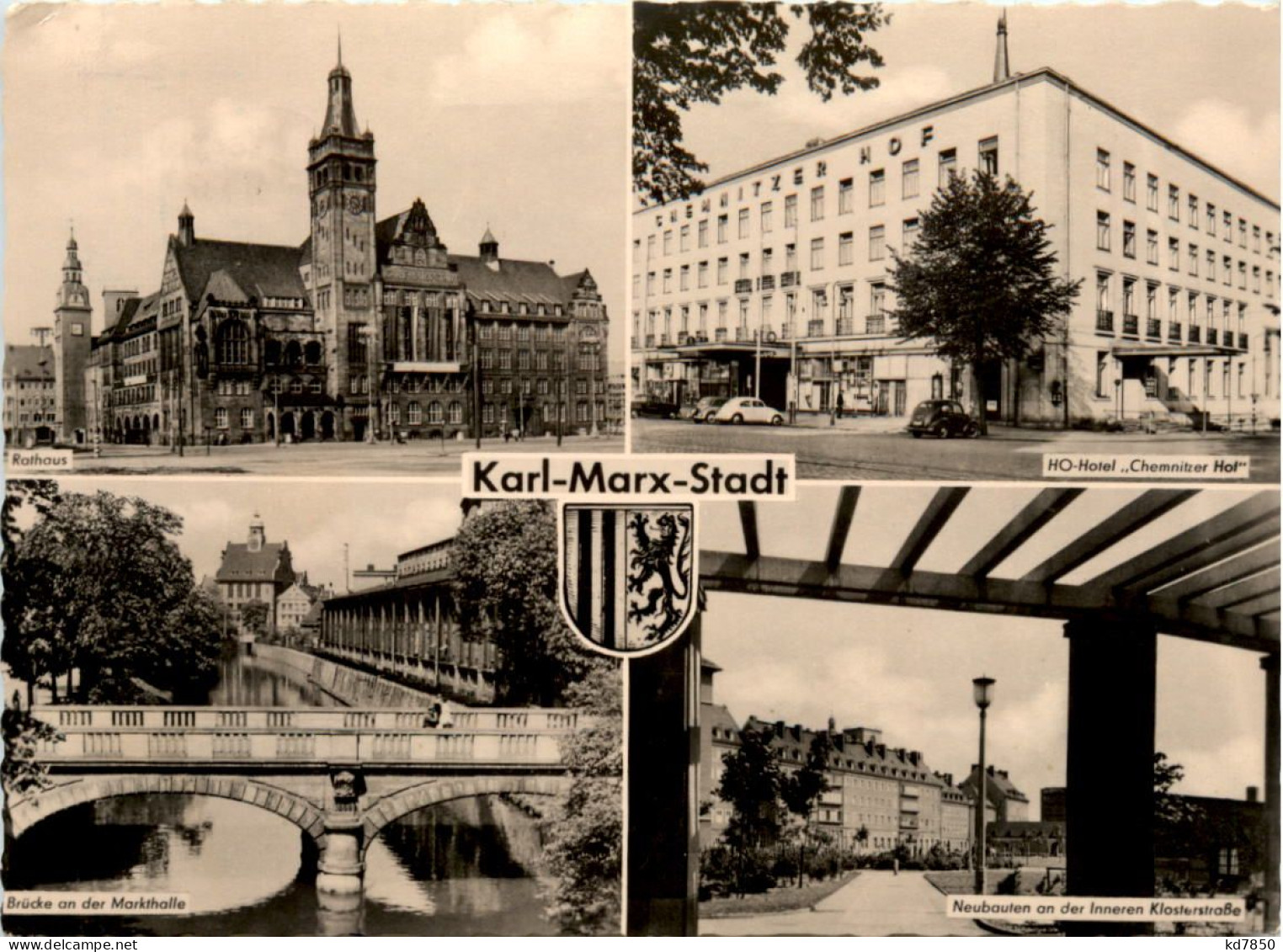 Karl-Marx-Stadt, Div. Bilder - Chemnitz (Karl-Marx-Stadt 1953-1990)