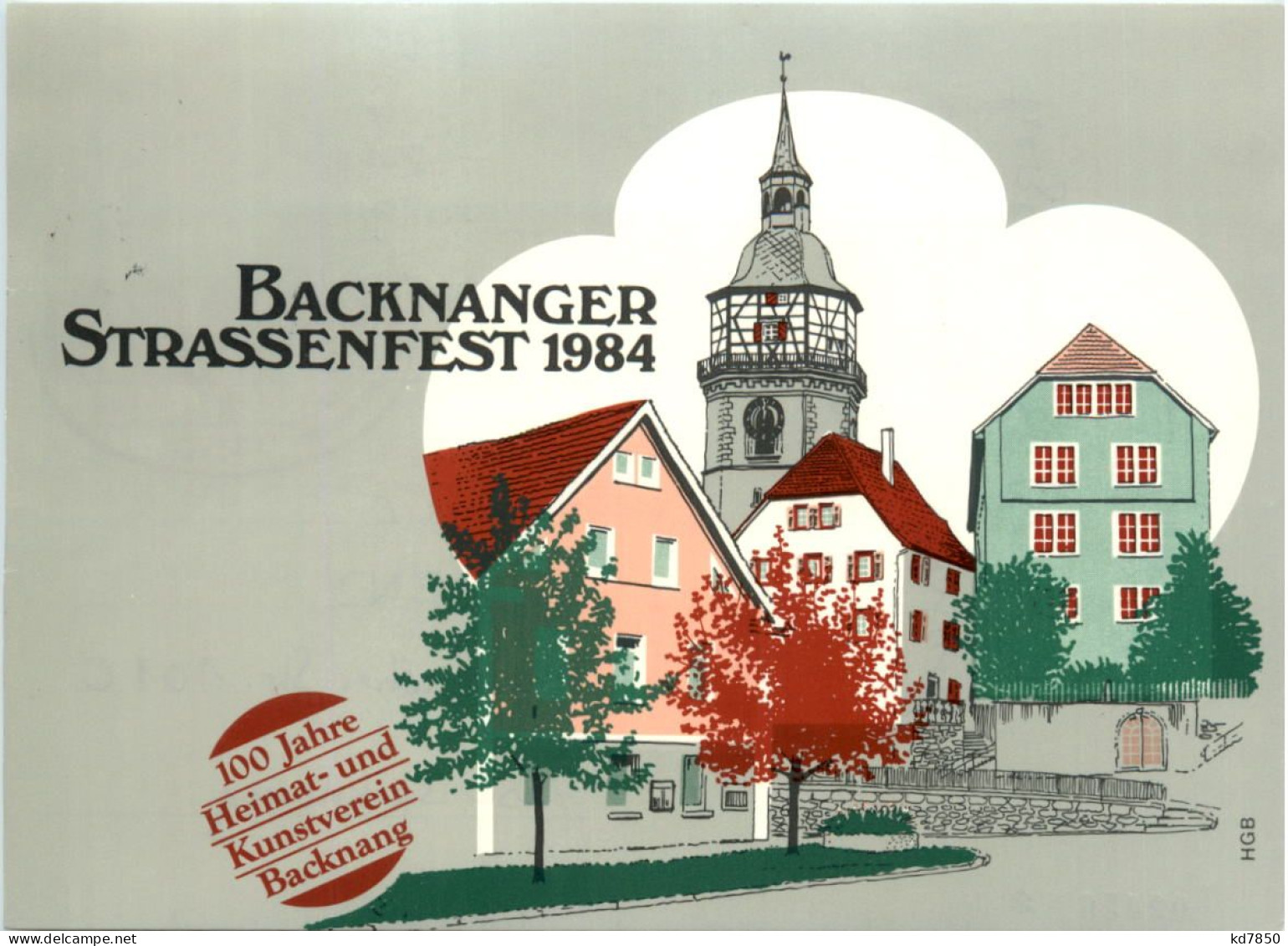 Backnang, Strassenfest 1984 - Waiblingen