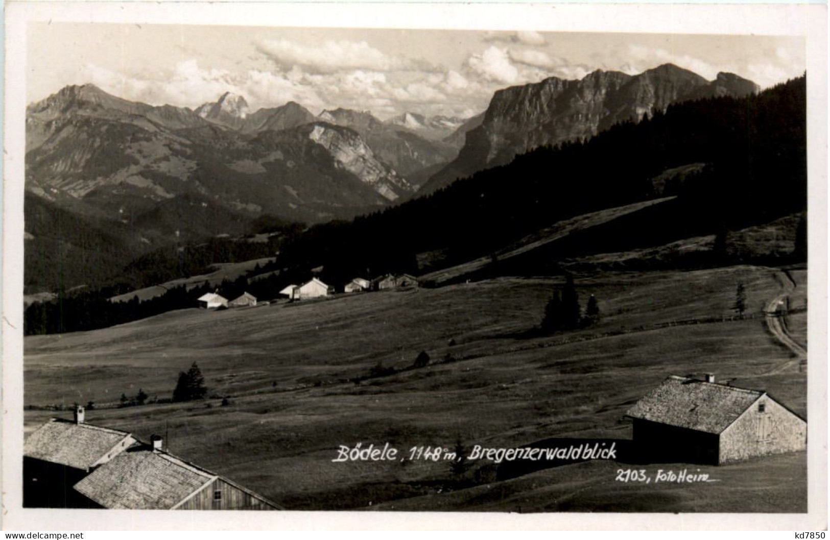 Bödele, Bregenzerwaldblick - Dornbirn