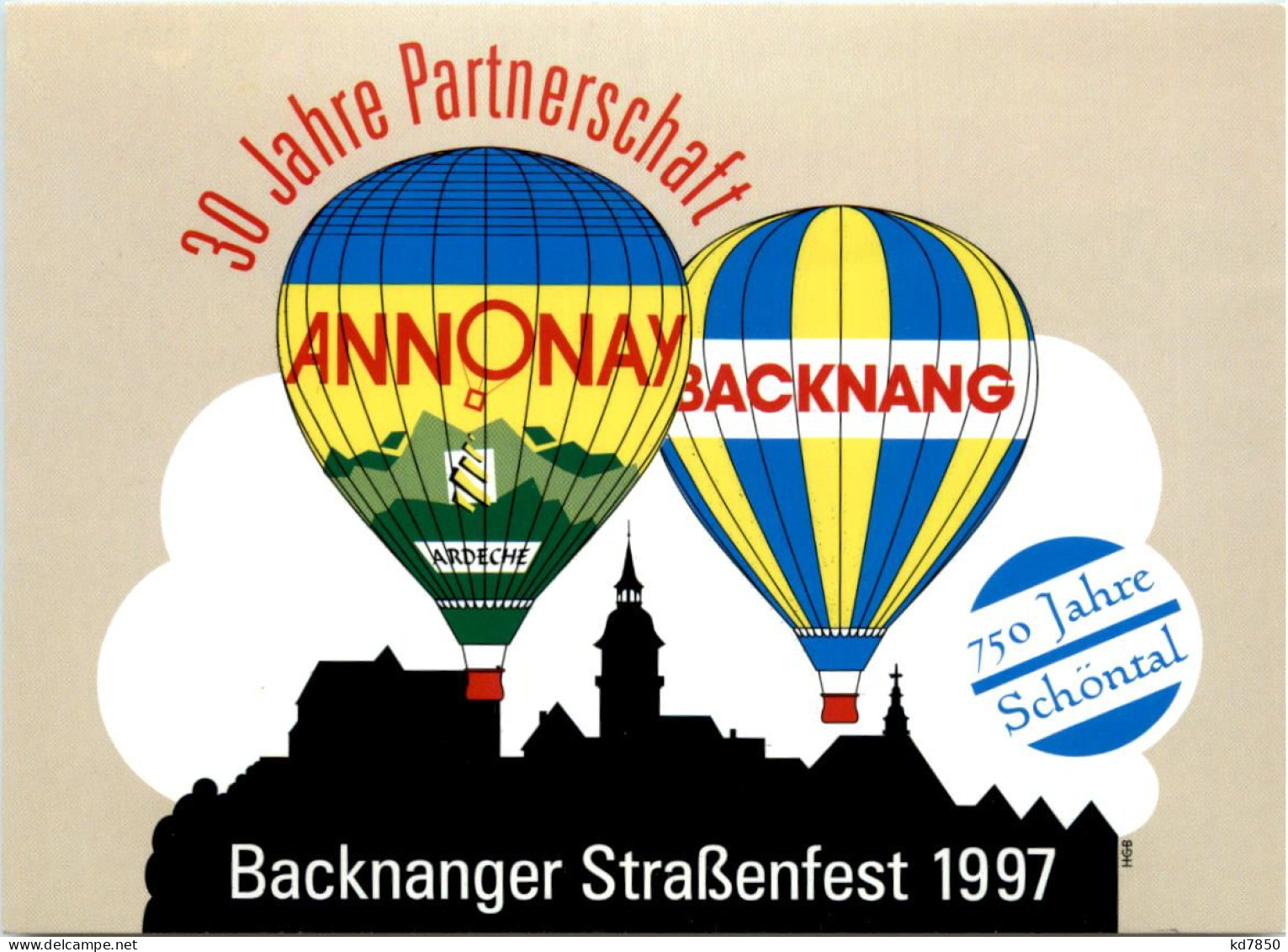 Backnang, Strassenfest 1997 - Waiblingen