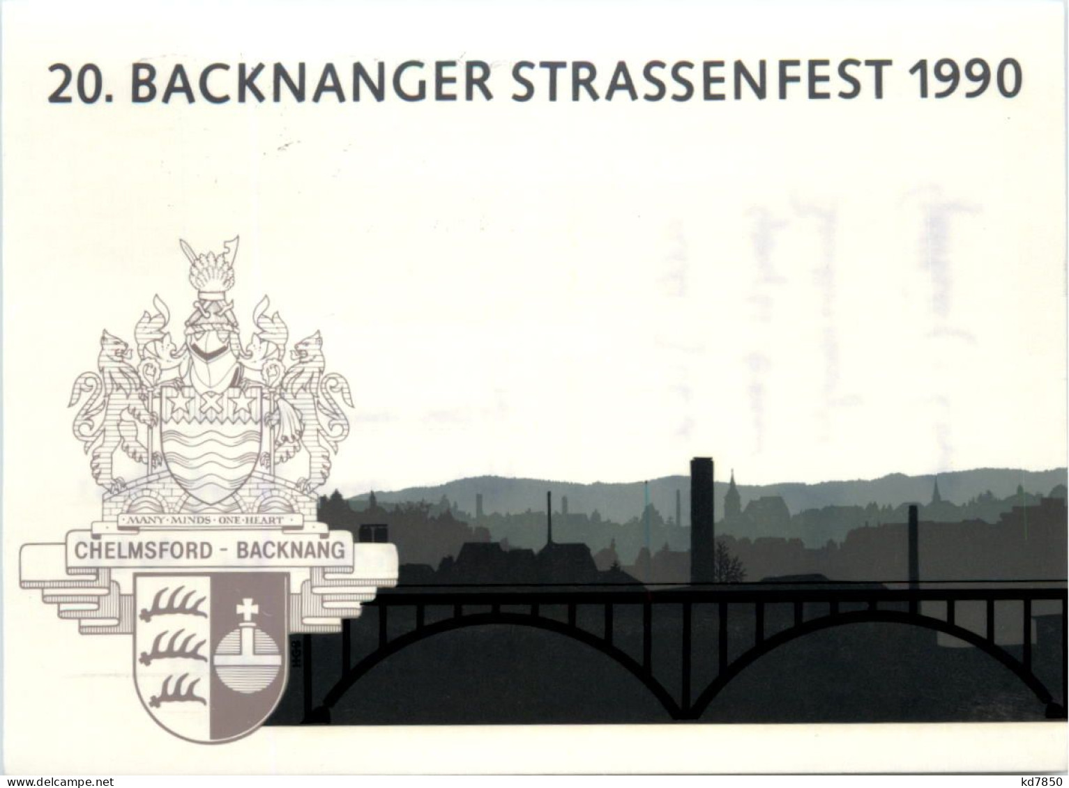 Backnang, Strassenfest 1990 - Waiblingen