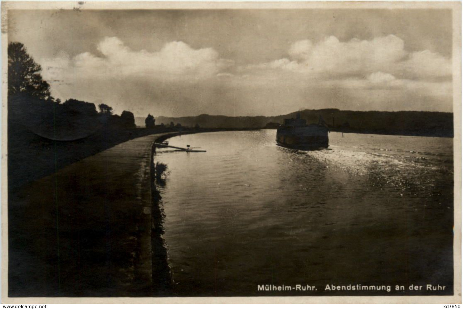 Mülheim-Ruhr, Abendstimmung An Der Ruhr - Mülheim A. D. Ruhr