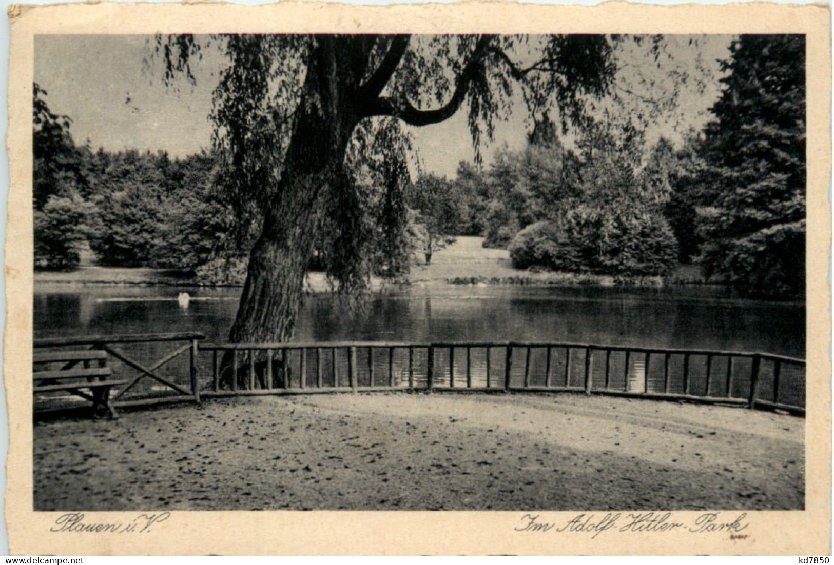 Plauen, Im Adolf Hitler Park - Plauen