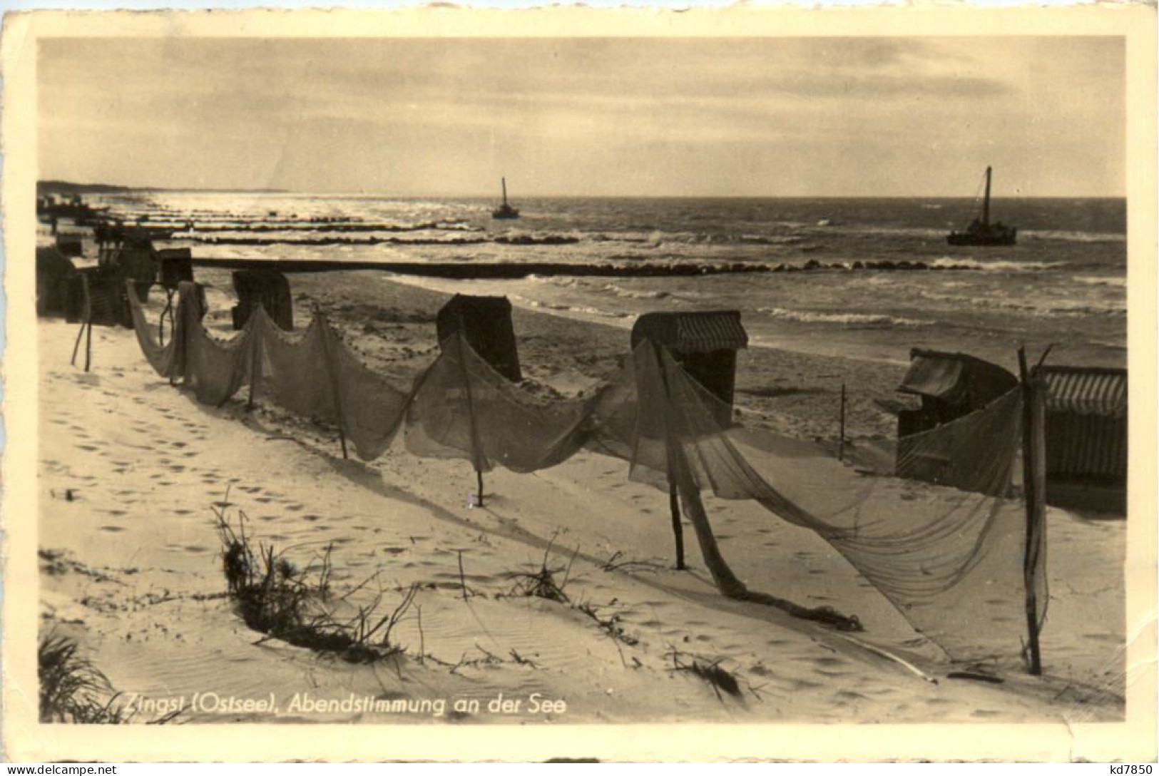 Zingst, Abendstimmung An Der See - Zingst