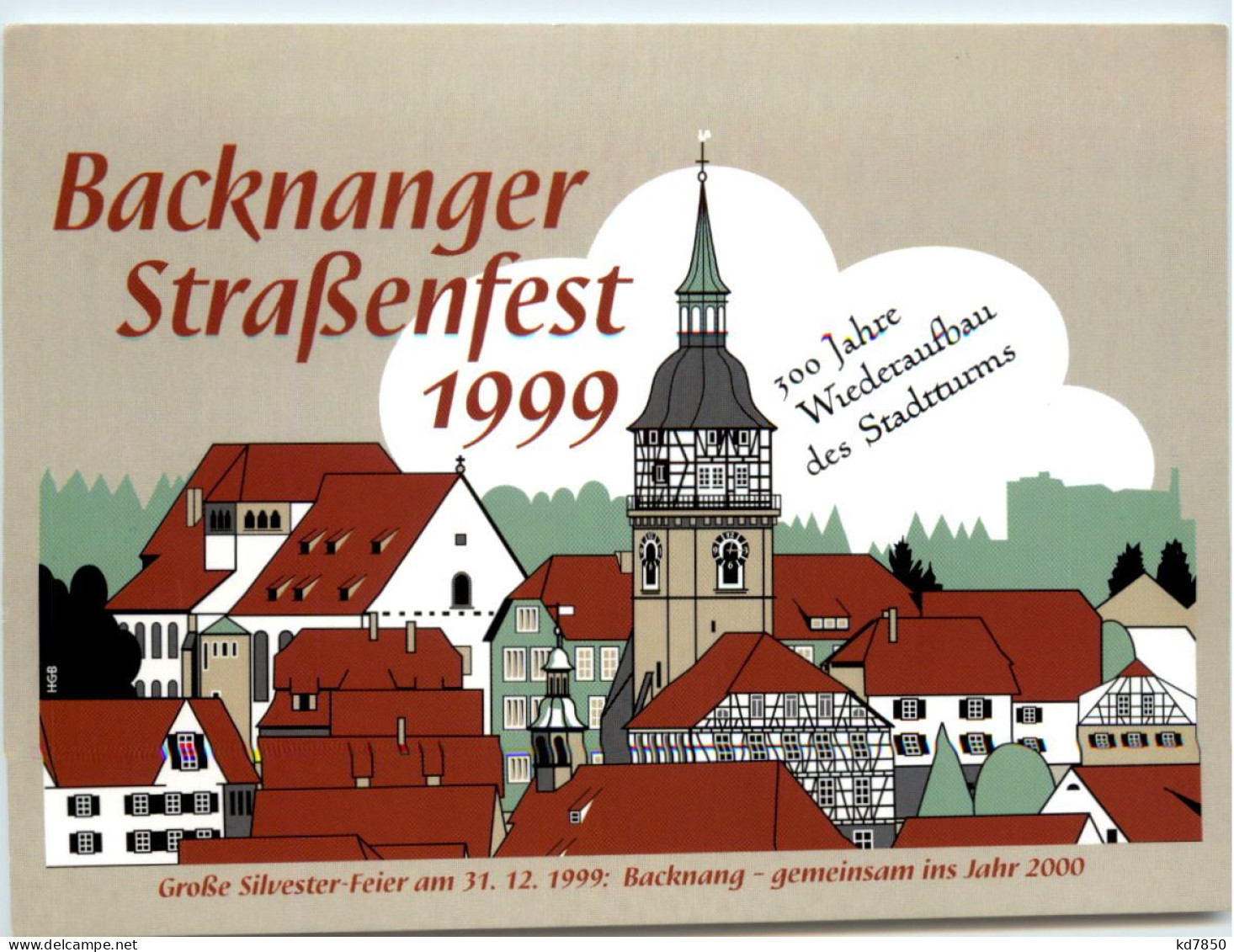 Backnang, Strassenfest 1999 - Waiblingen