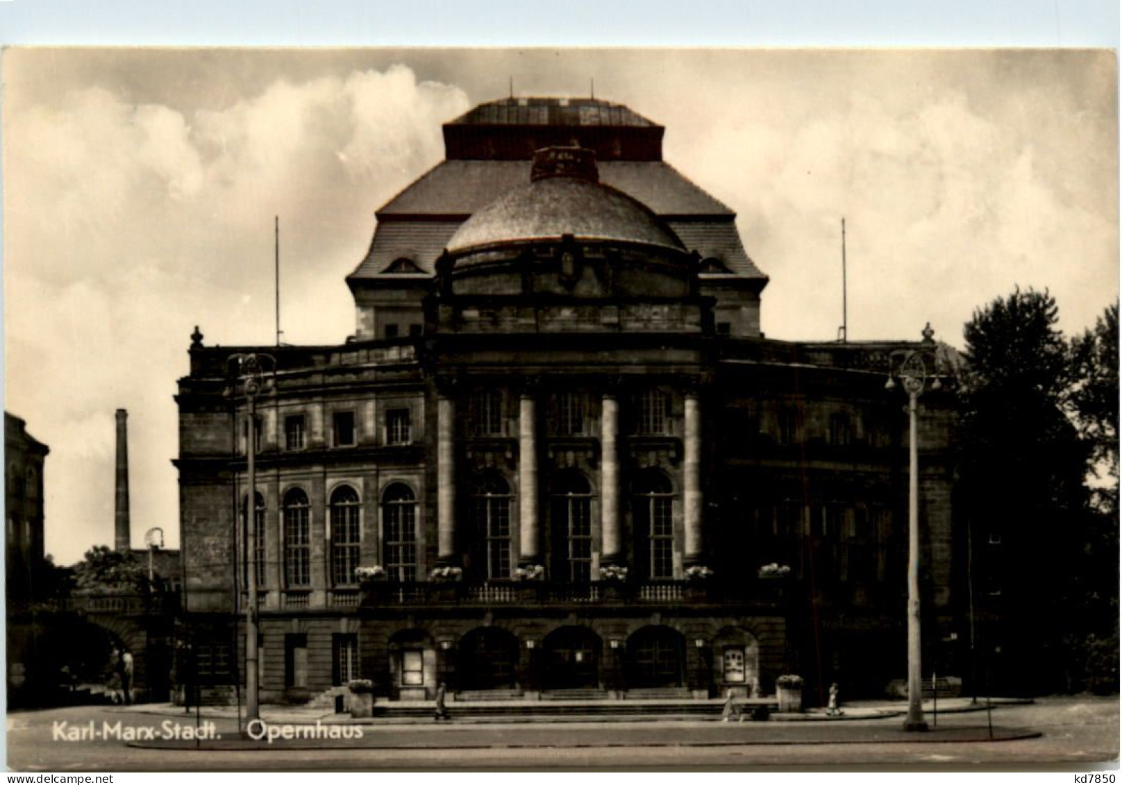 Karl Marx Stadt, Opernhaus - Chemnitz (Karl-Marx-Stadt 1953-1990)