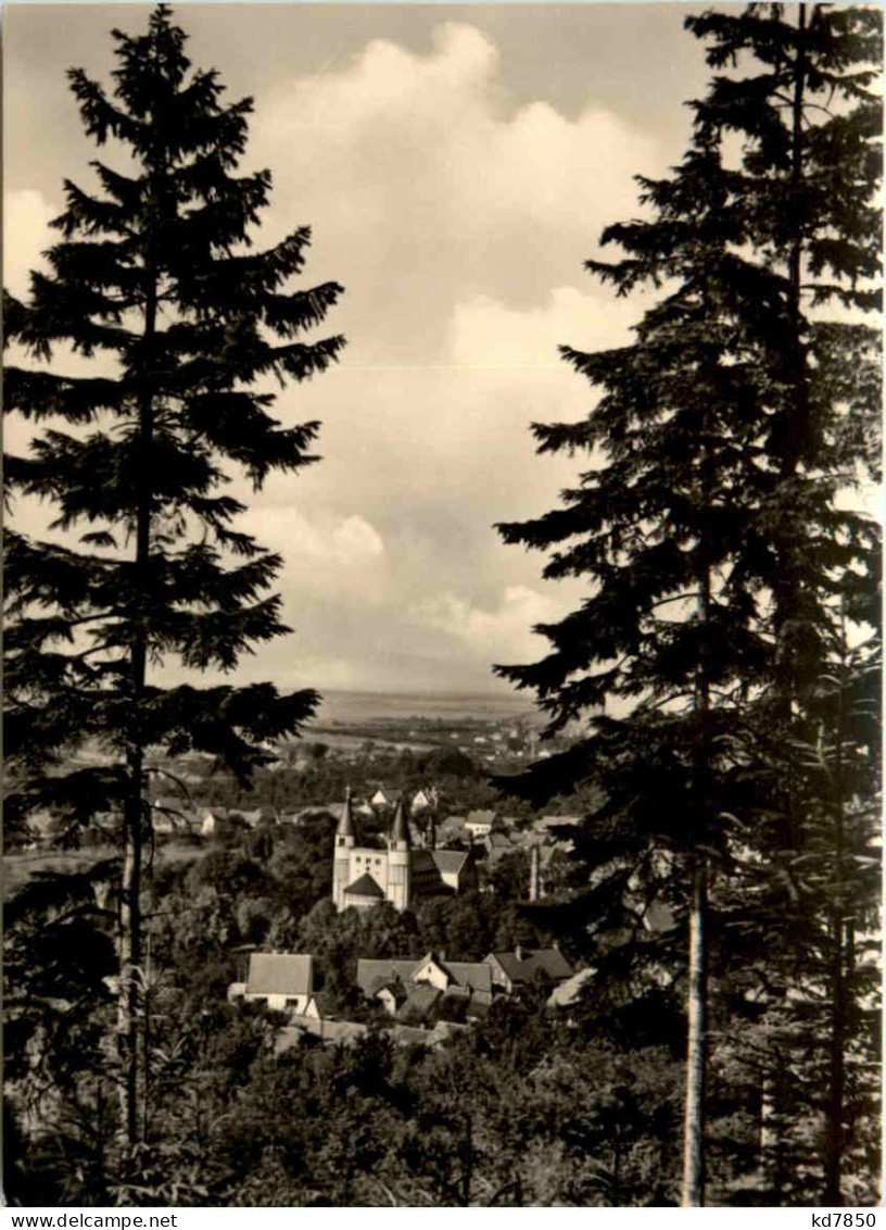 Gernrode/Harz, Blick Vom Panoramaweg - Quedlinburg