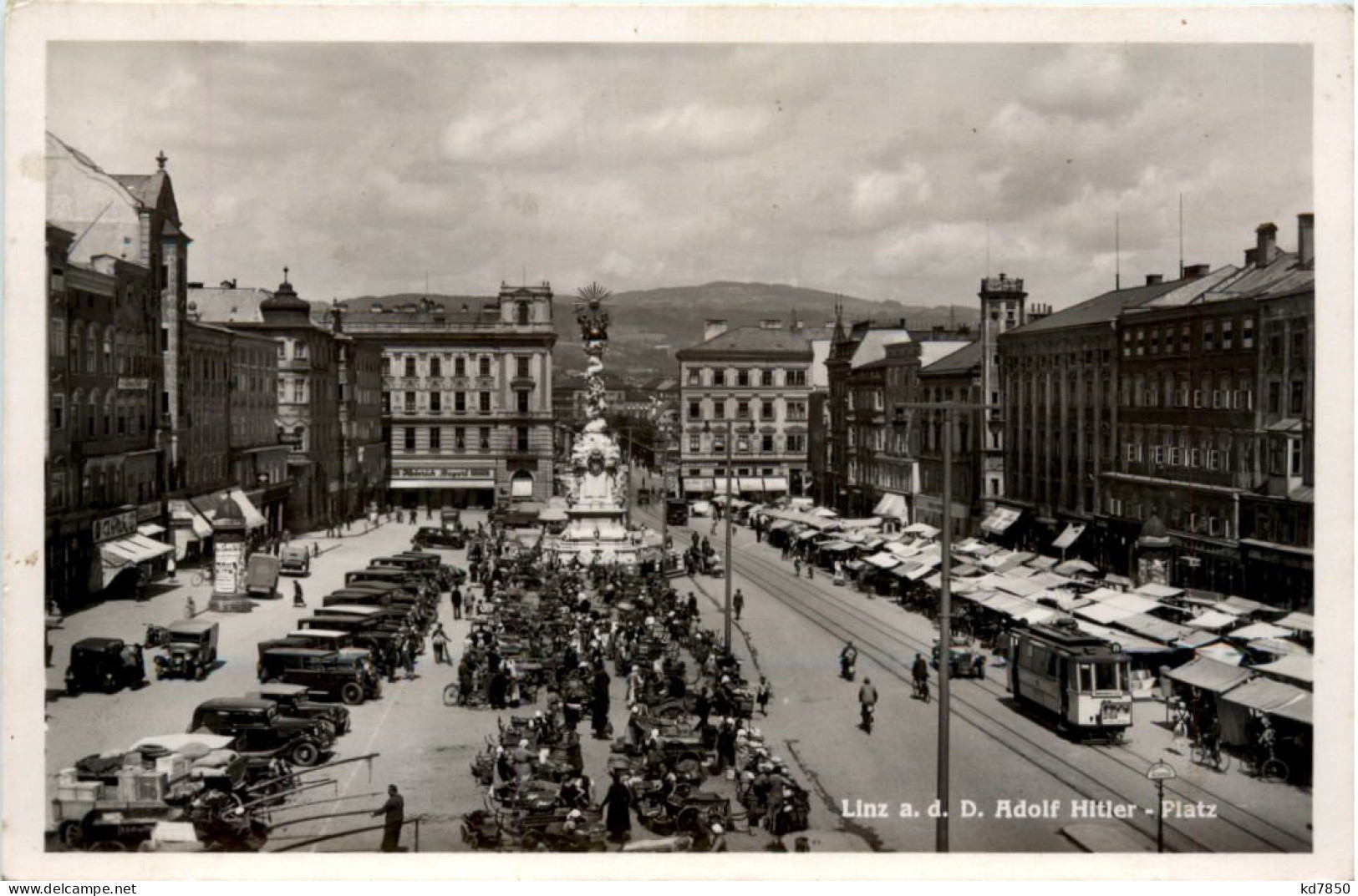 Linz A.d.D., Adolf-Hitler-Platz - Linz