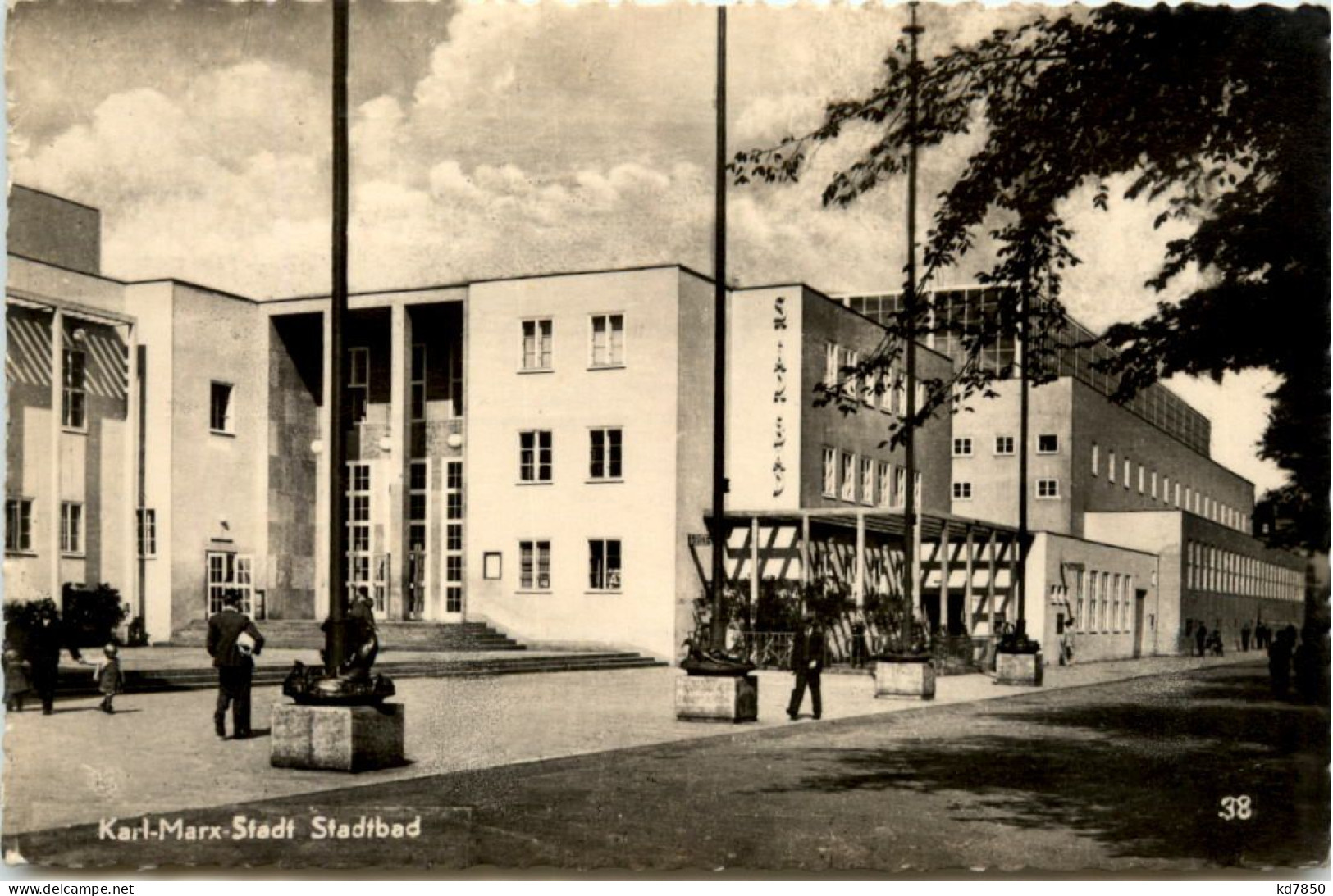 Karl-Marx-Stadt, Stadtbad - Chemnitz (Karl-Marx-Stadt 1953-1990)