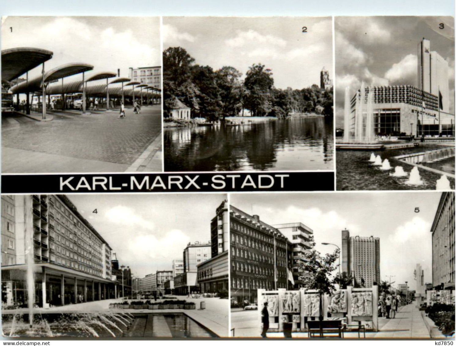 Karl-Marx-Stadt, Div. Bilder - Chemnitz (Karl-Marx-Stadt 1953-1990)