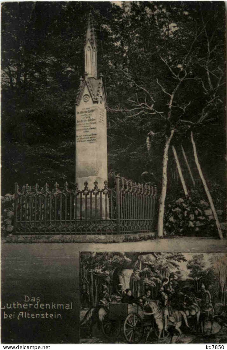 Das Lutherdenkmal Bei Altenstein - Bad Liebenstein