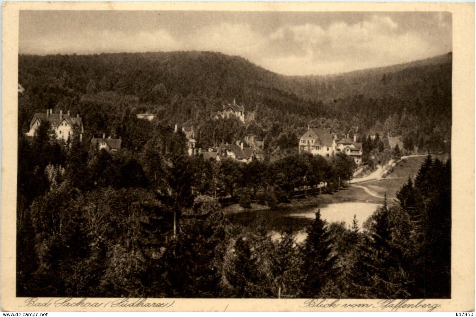 Bad Sachsa, Blick Vom Pfaffenberg - Bad Sachsa