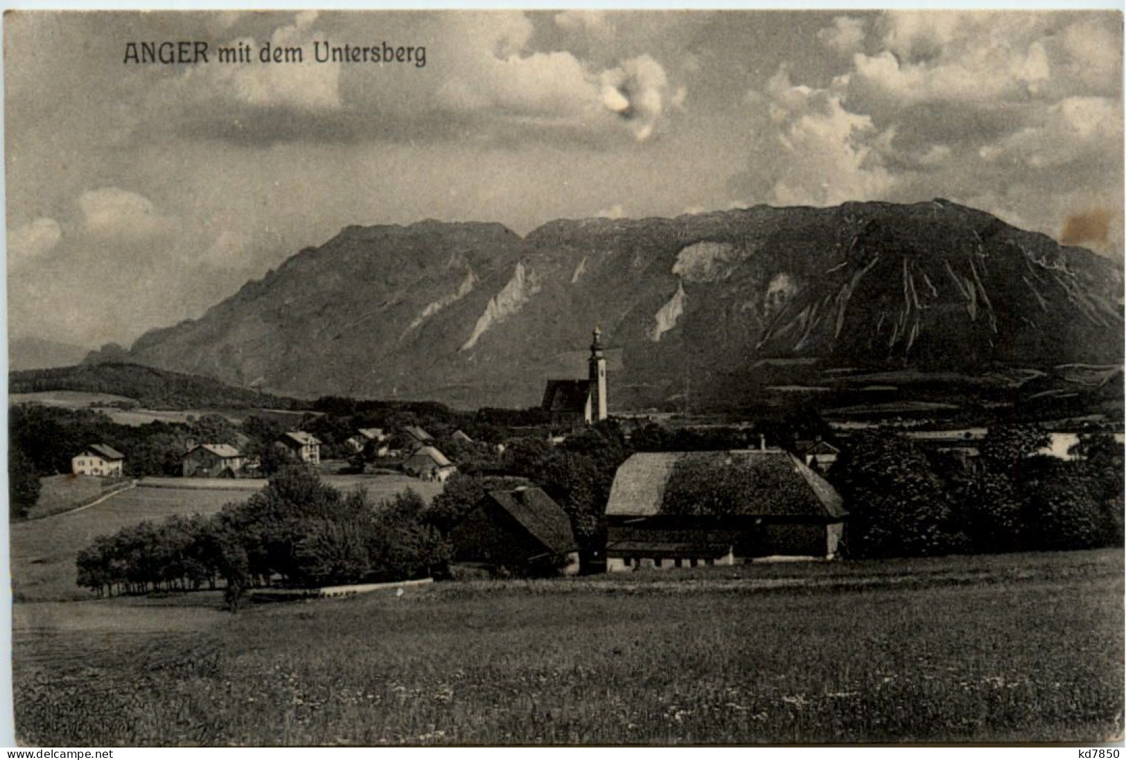 Anger Mit Dem Untersberg - Berchtesgaden