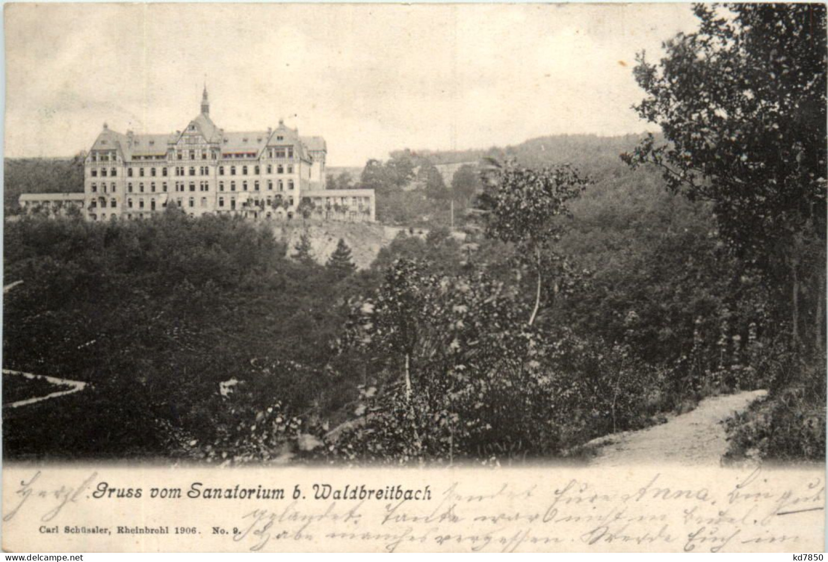 Gruss Vom Sanatorium B. Waldbreitbach - Neuwied