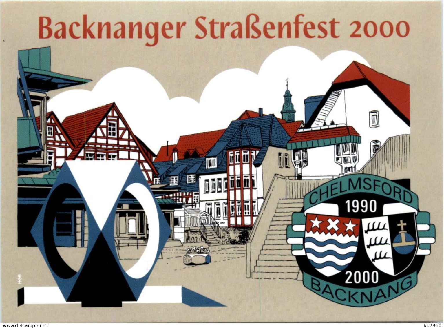 Backnang, Strassenfest 2000 - Waiblingen