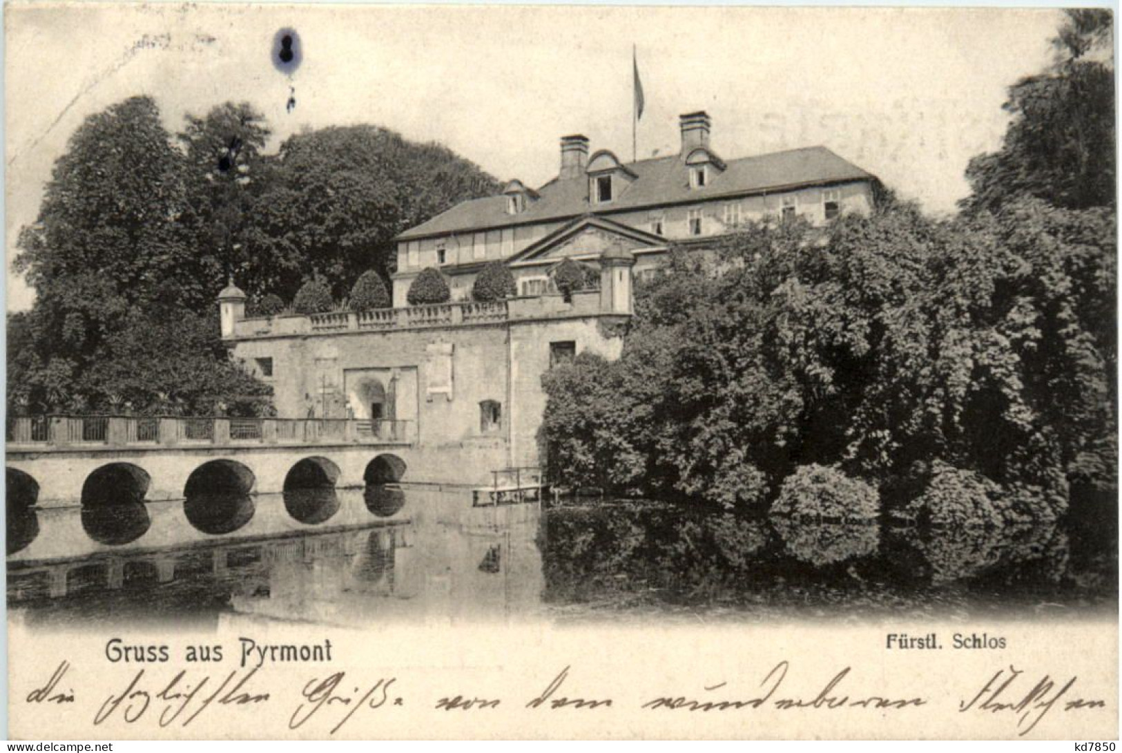 Gruss Aus Pyrmont, Fürstl. Schloss - Bad Pyrmont