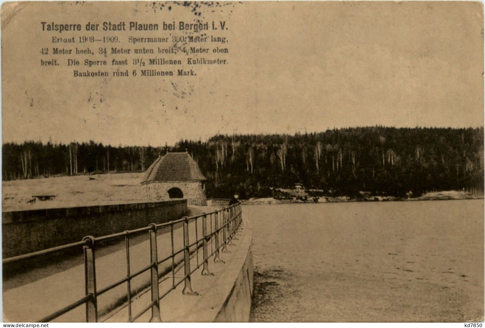 Talsperre Der Stadt Plauen Bei Bergen I.V. - Plauen