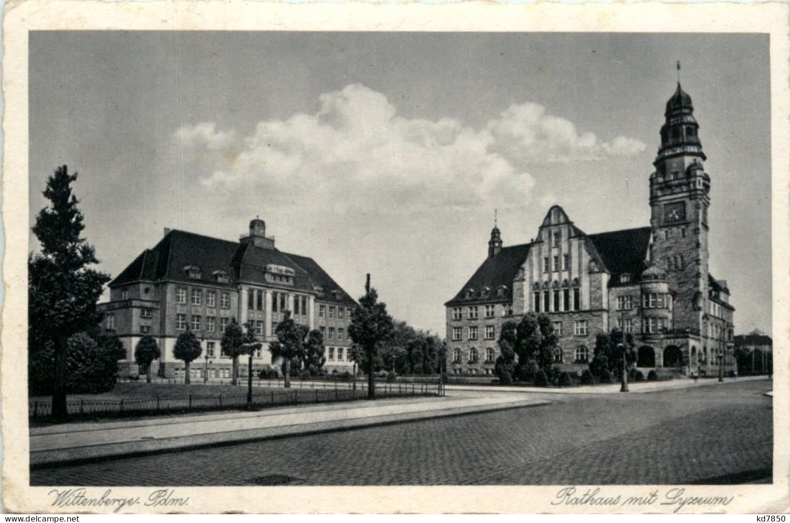 Wittenberge, Rathaus Mit Lyceum - Wittenberge