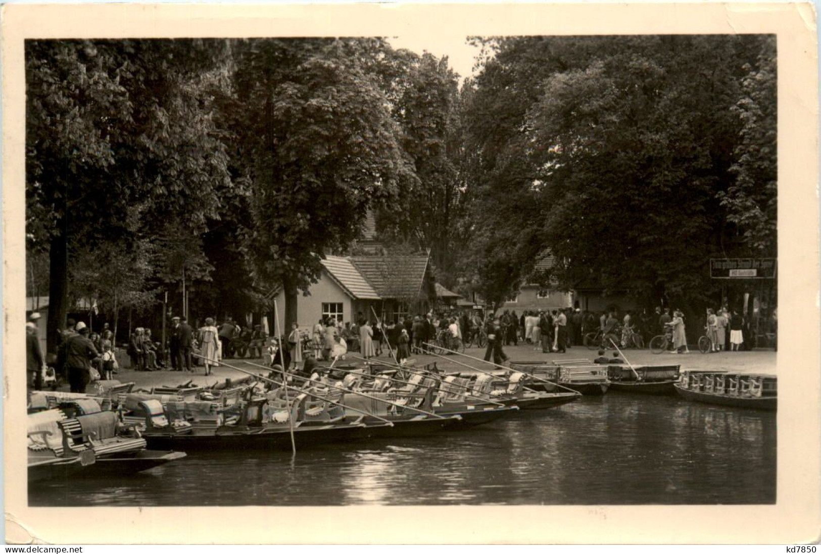 Spreewald, Lübbenau, Kahnabfahrtsstelle - Luebbenau